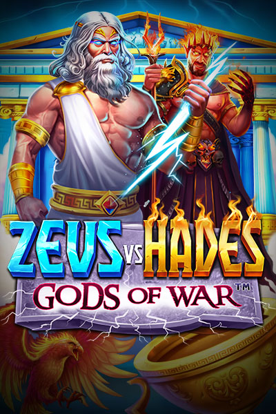 An awe-inspiring image of the game 'Zeus vs Hades', capturing the epic clash between the legendary Greek gods.